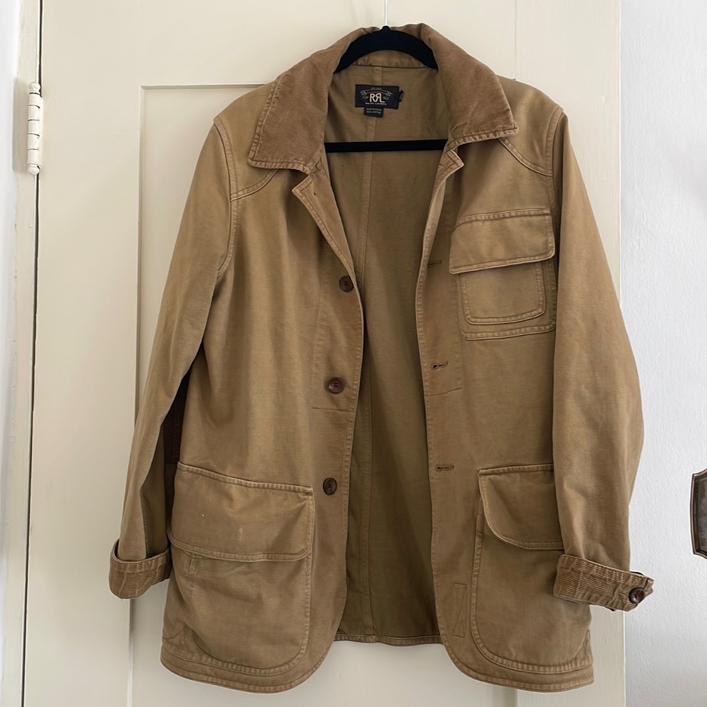 Double RL Ralph Lauren Cotton Canvas Safari Jacket